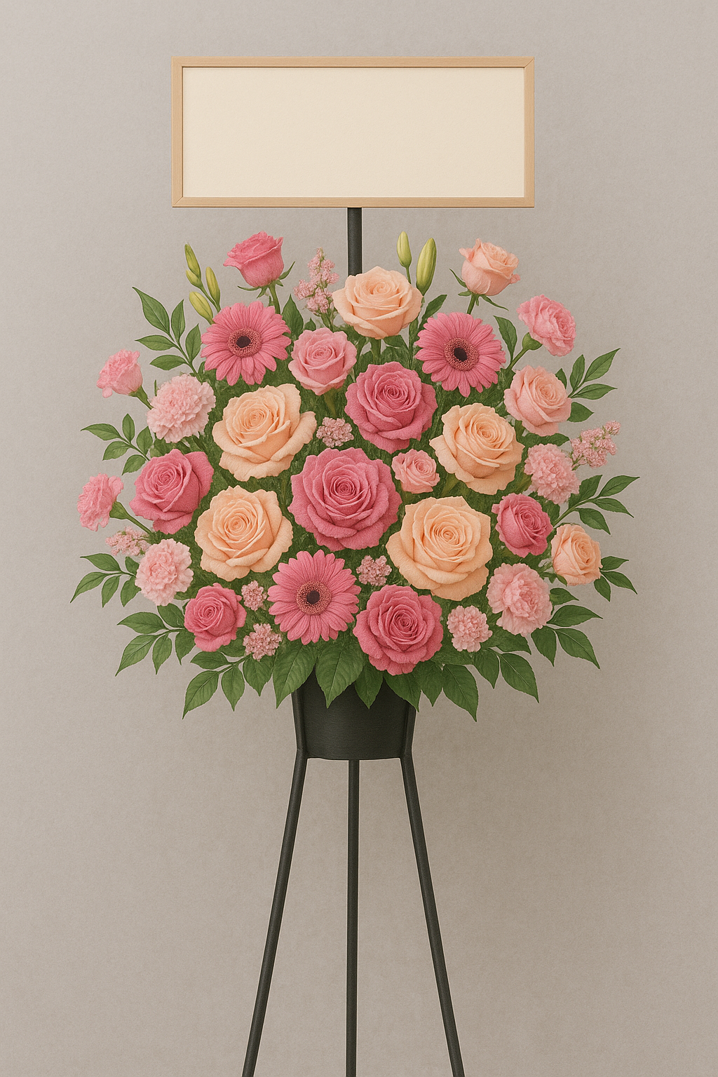 スタンド花（中）